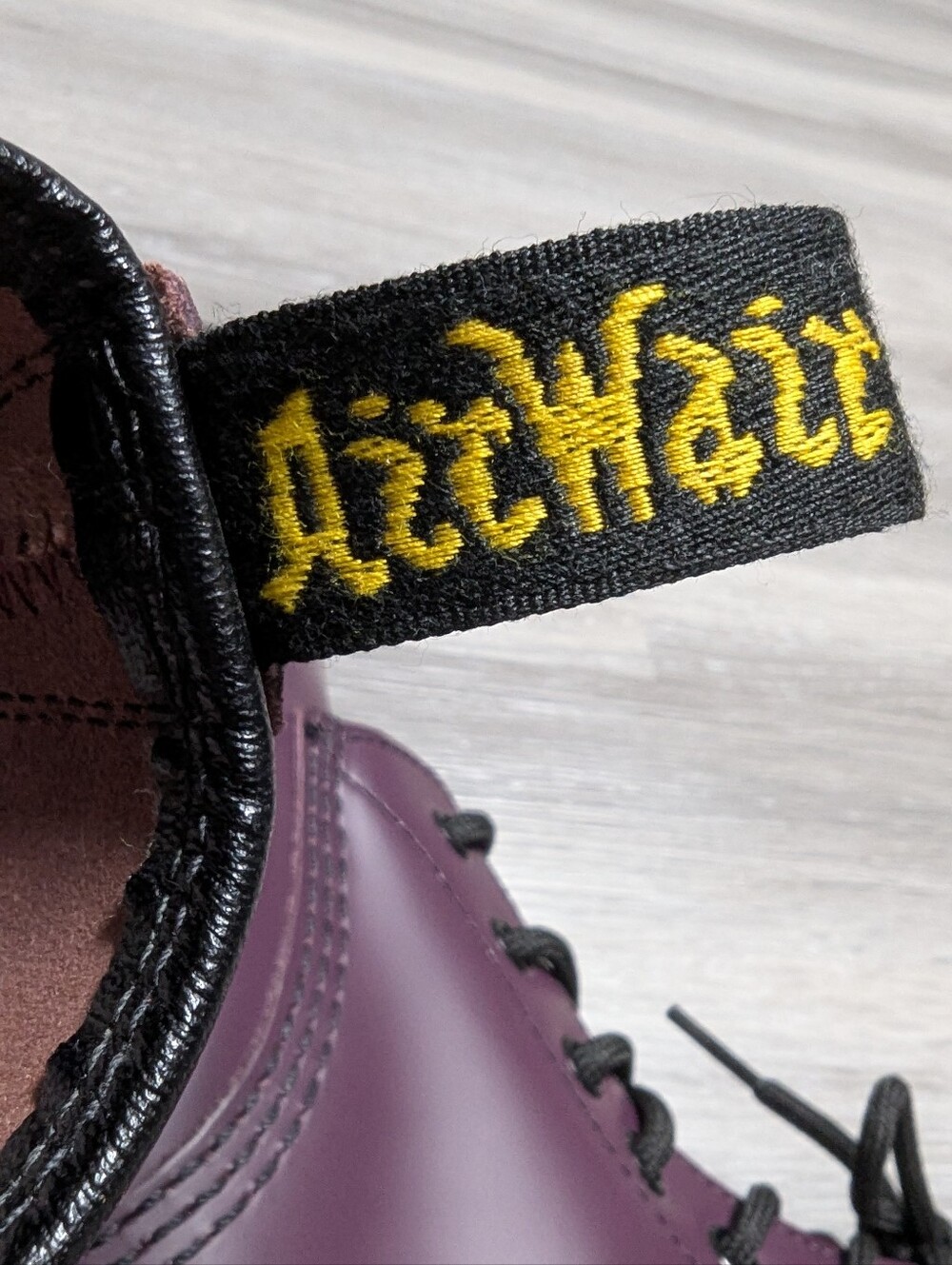 Dr. Martens Women's 1460 Purple Boots US 8 - Picture 7 of 12